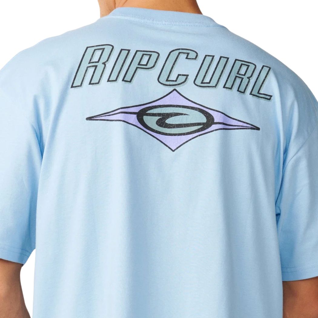 Rip Curl Heritage Icon Tee Blue Bell