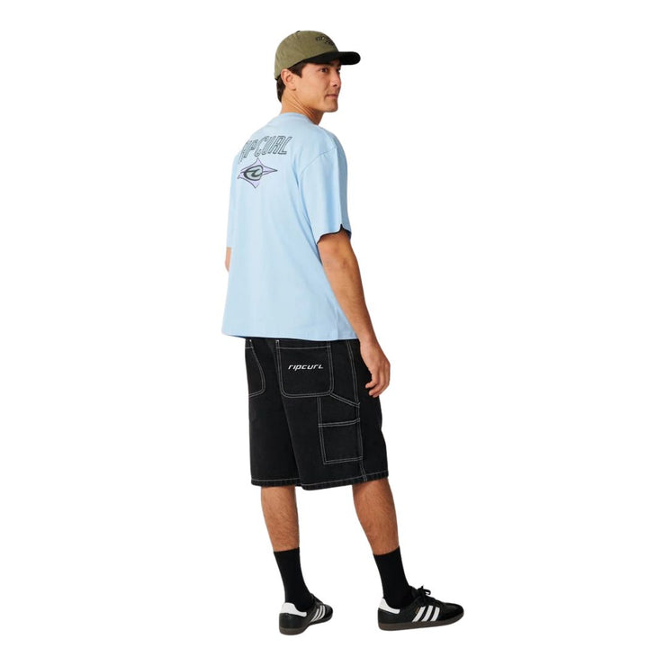 Rip Curl Heritage Icon Tee Blue Bell