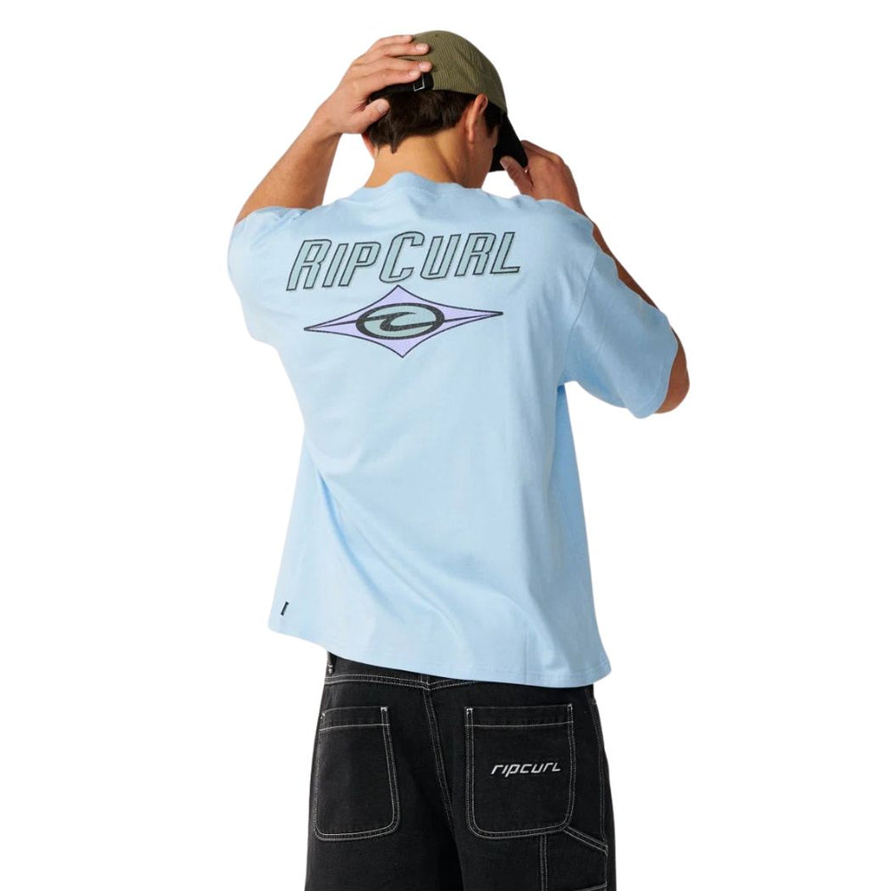 Rip Curl Heritage Icon Tee Blue Bell