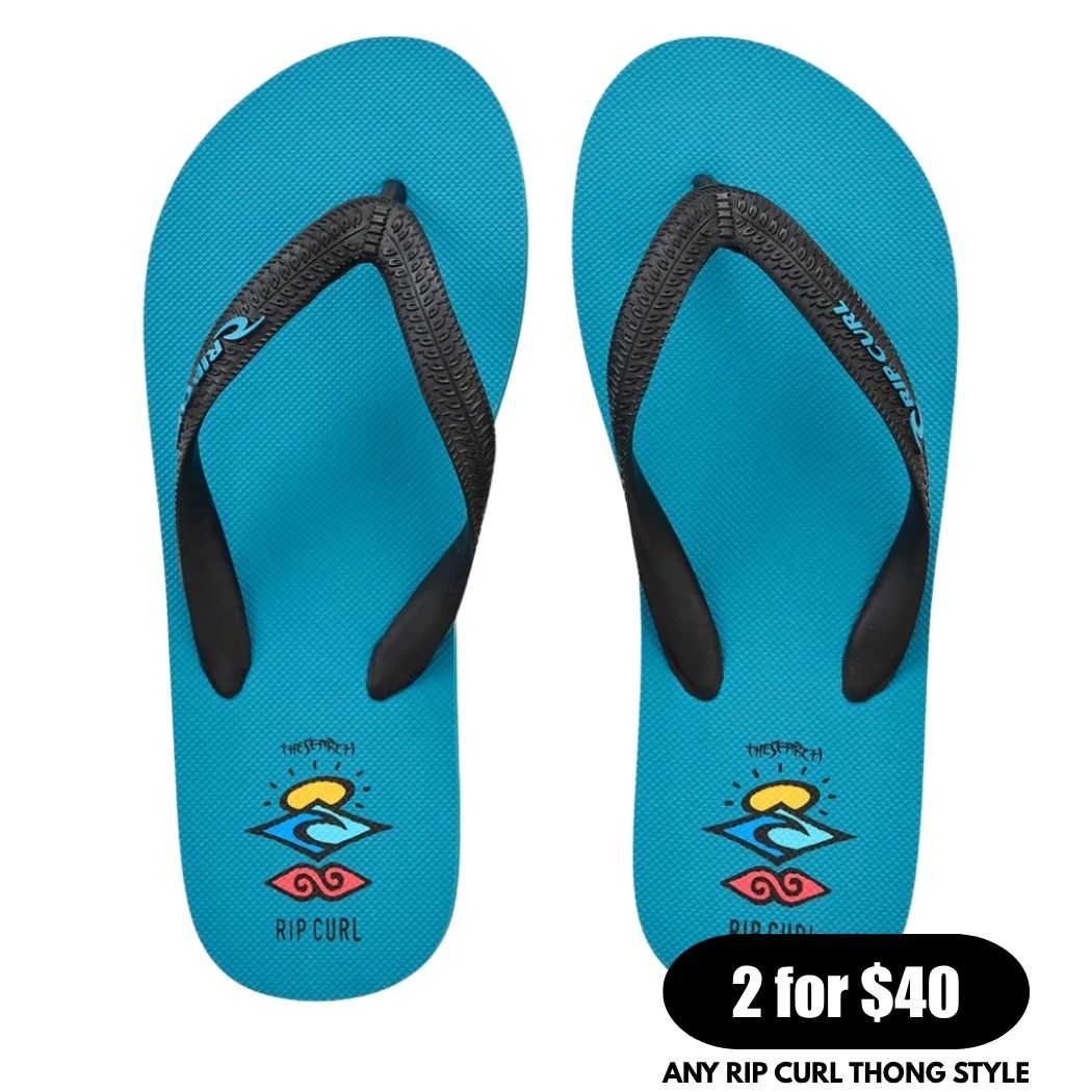 Rip Curl Icons Bloom Open Toe Boy Ocean