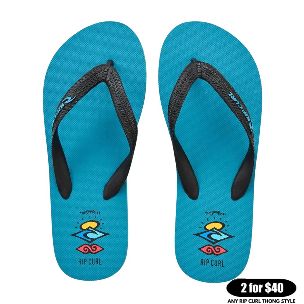 Rip Curl Icons Bloom Open Toe Boy Ocean