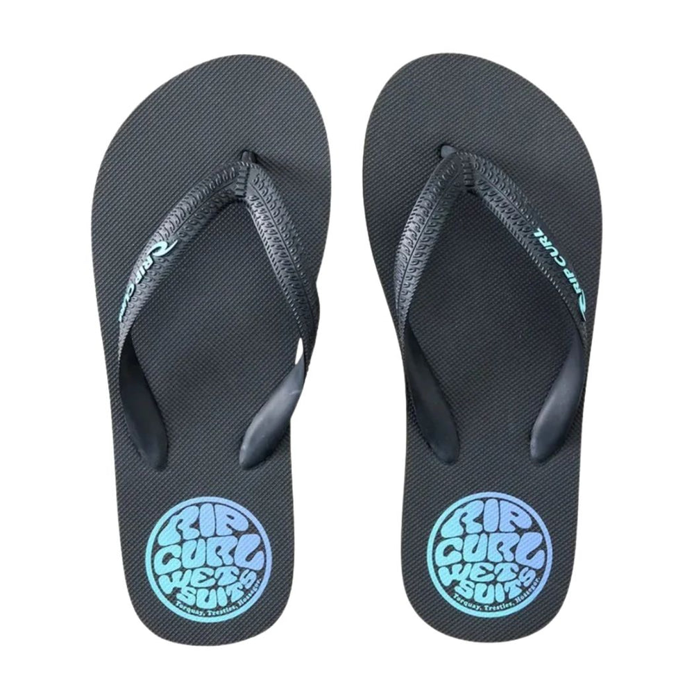Rip Curl Icons Bloom Open Toe Boy Washed Black