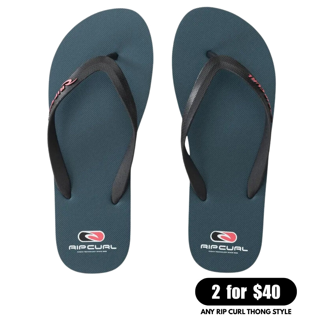 Rip Curl Icons Of Surf Bloom Open Toe Pine Night