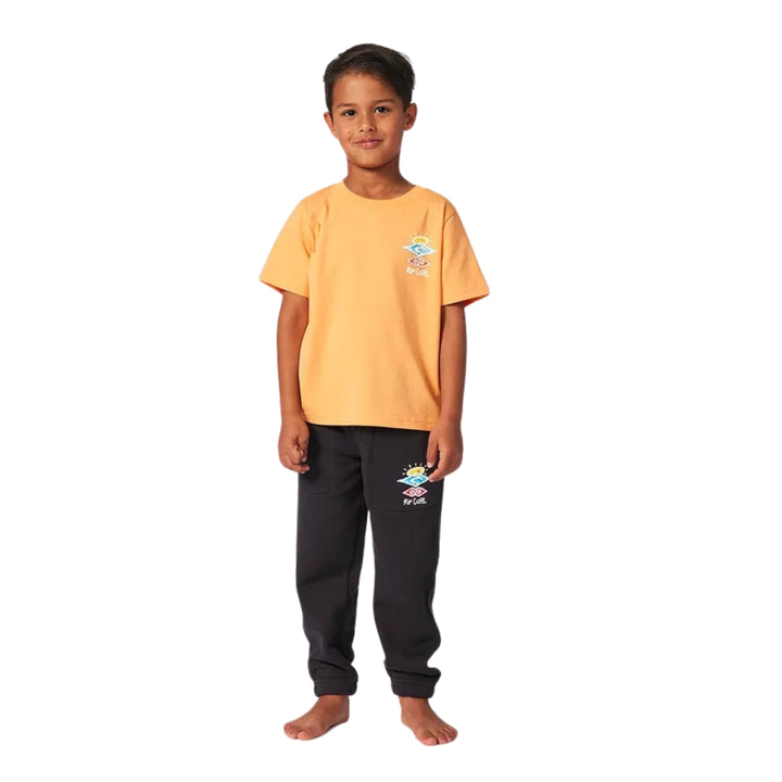 Rip Curl Icons of Shred Tee Boy Mandarin Zest