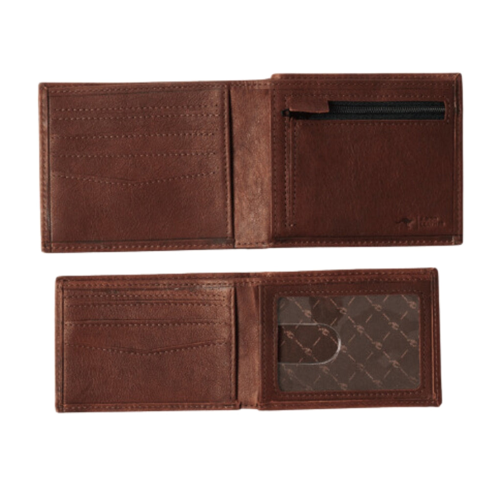 Rip Curl K Roo RFID 2 in 1 Wallet Brown