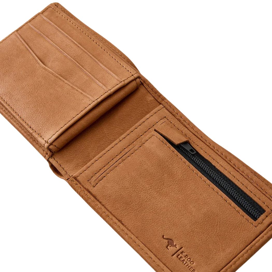 Rip Curl K Roo RFID Slim ZF Wallet Tan