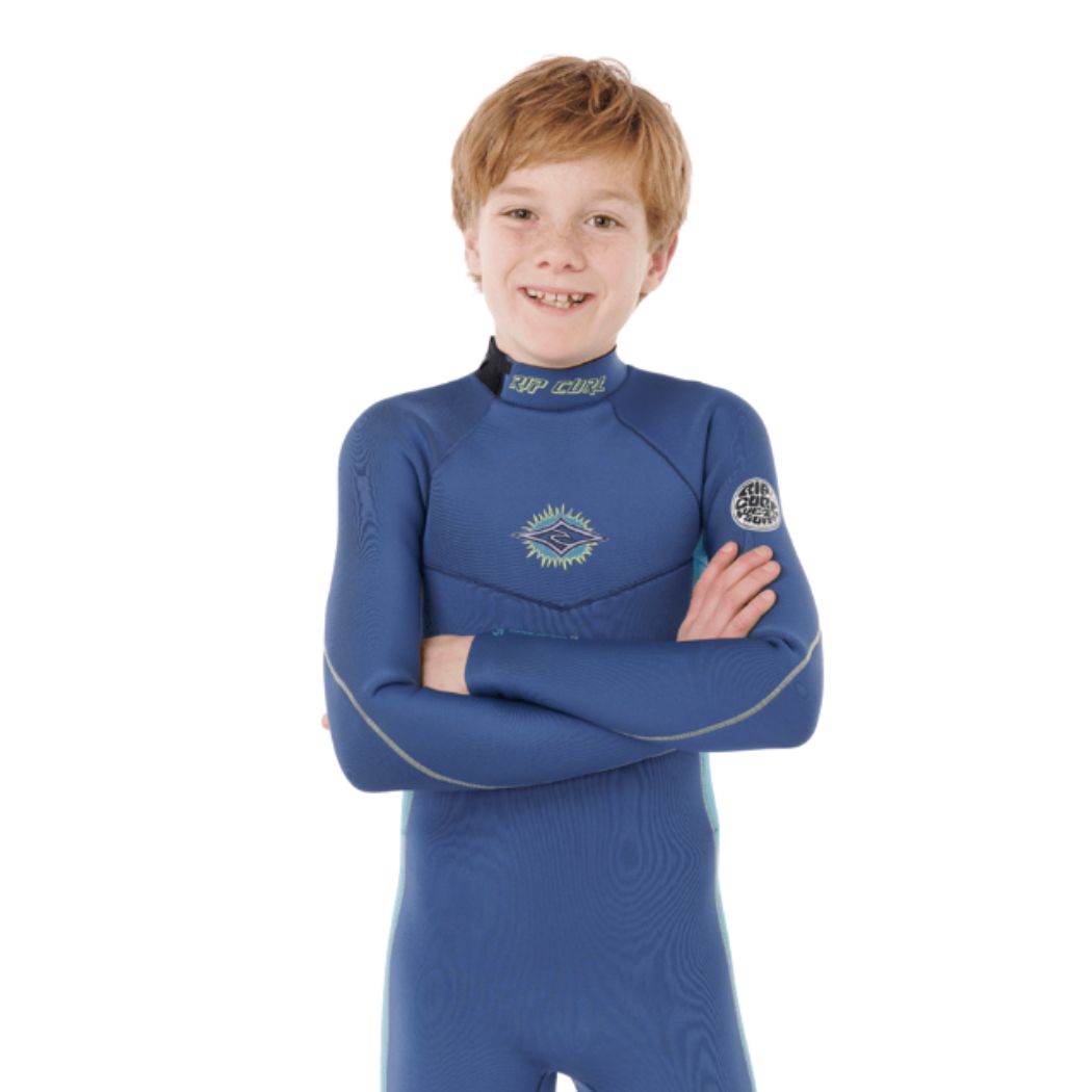 Rip Curl Kids Dawn Patrol BZ LS Springsuit Light Navy