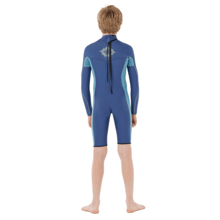 Rip Curl Kids Dawn Patrol BZ LS Springsuit Light Navy