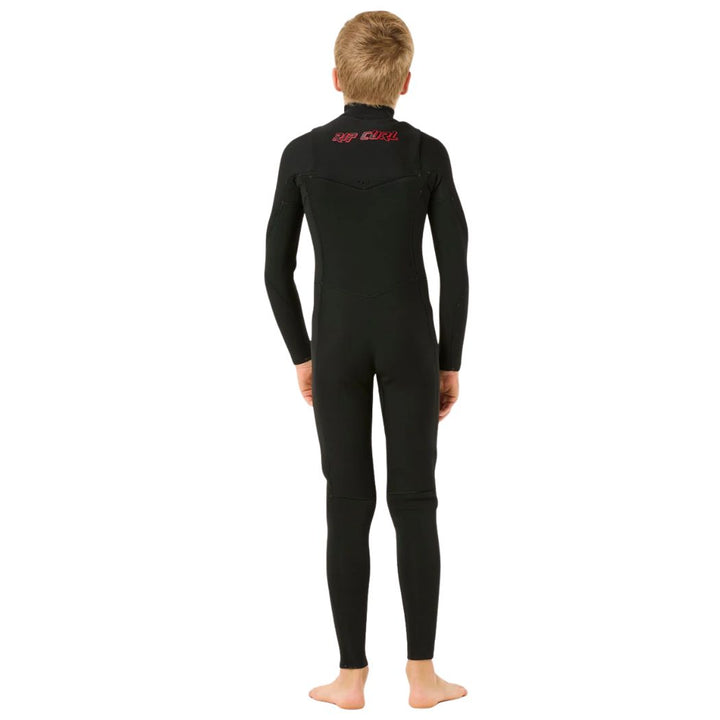 Rip Curl Kids Dawn Patrol Chest Zip  3 2 Steamer Black