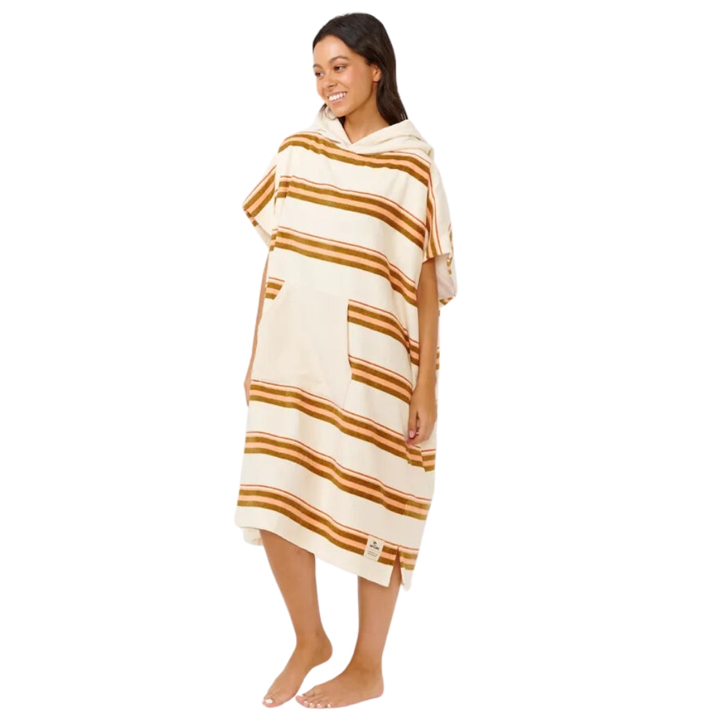 Rip Curl Mixed Hooded Towel Bronze