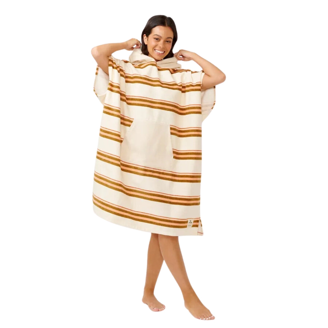 Rip Curl Mixed Hooded Towel Bronze