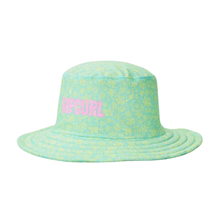 Rip Curl Mixed Swim UPF Bucket Hat Girl Light Green