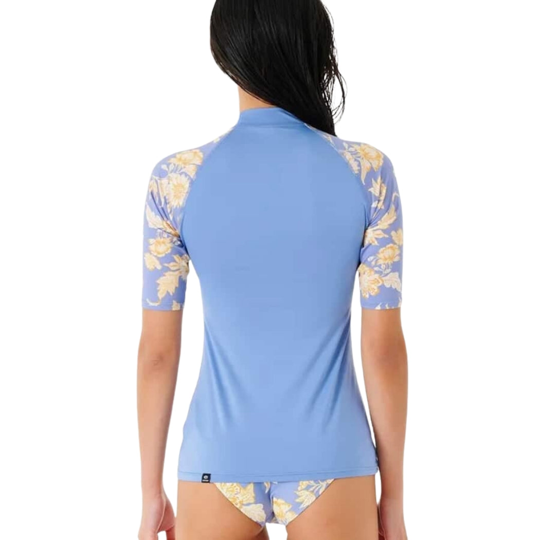 Rip Curl Oceans Together Short Sleeve Rash Top