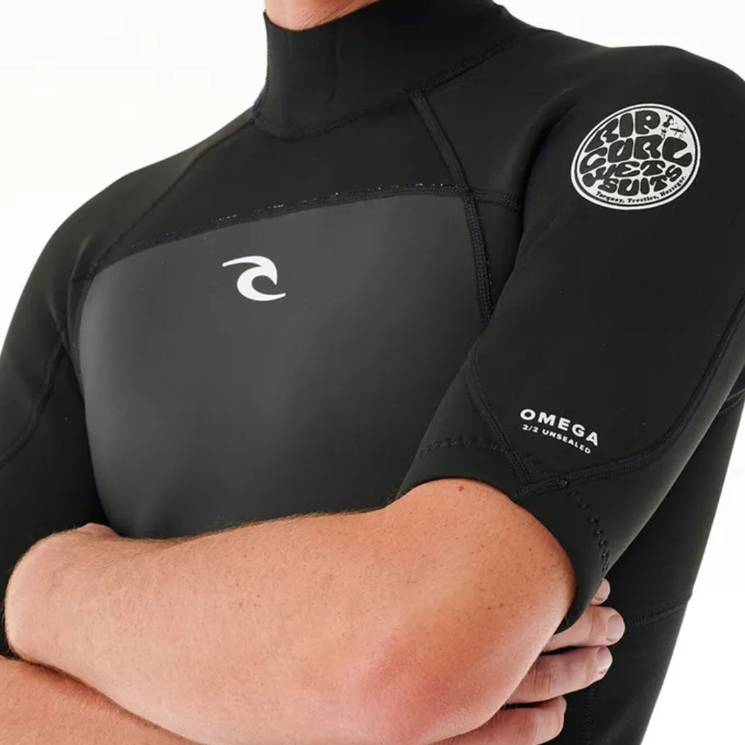 Rip Curl Omega 2mm Back Zip Spring Suit Black