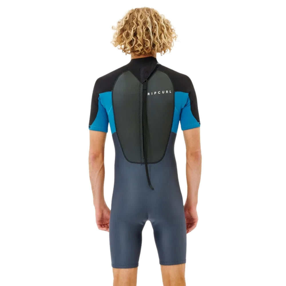 Rip Curl Omega 2mm Back Zip Spring Suit Blue 