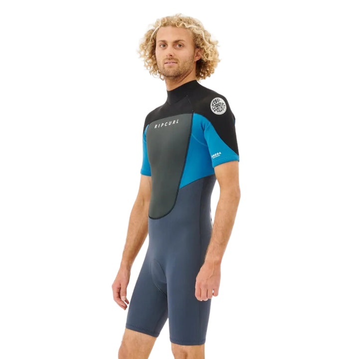 Rip Curl Omega 2mm Back Zip Spring Suit Blue 