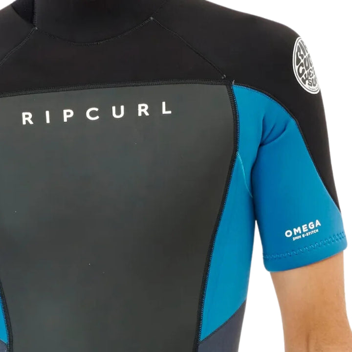 Rip Curl Omega 2mm Back Zip Spring Suit Blue 