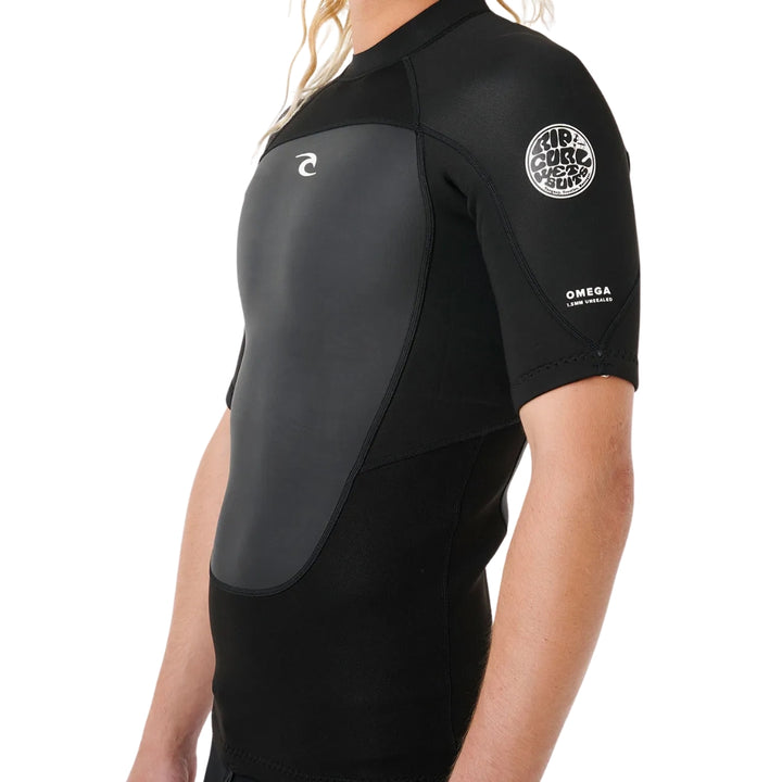 Rip Curl Omega Short Sleeve Jacket Black