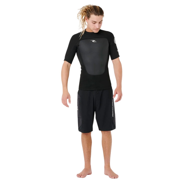 Rip Curl Omega Short Sleeve Jacket Black