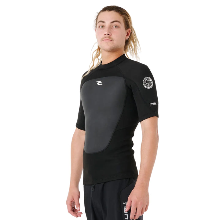 Rip Curl Omega Short Sleeve Jacket Black