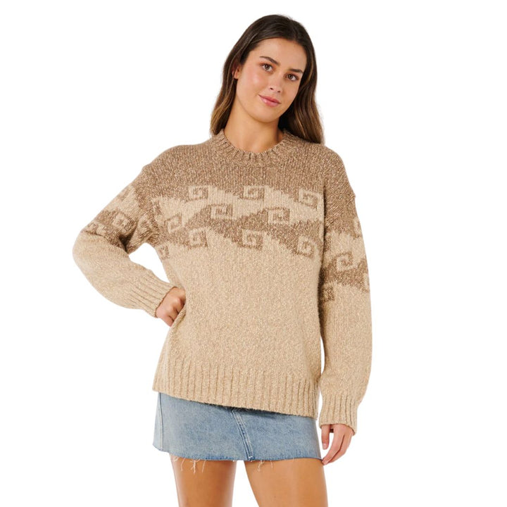 Rip Curl Pacific Coast Sweater Brown