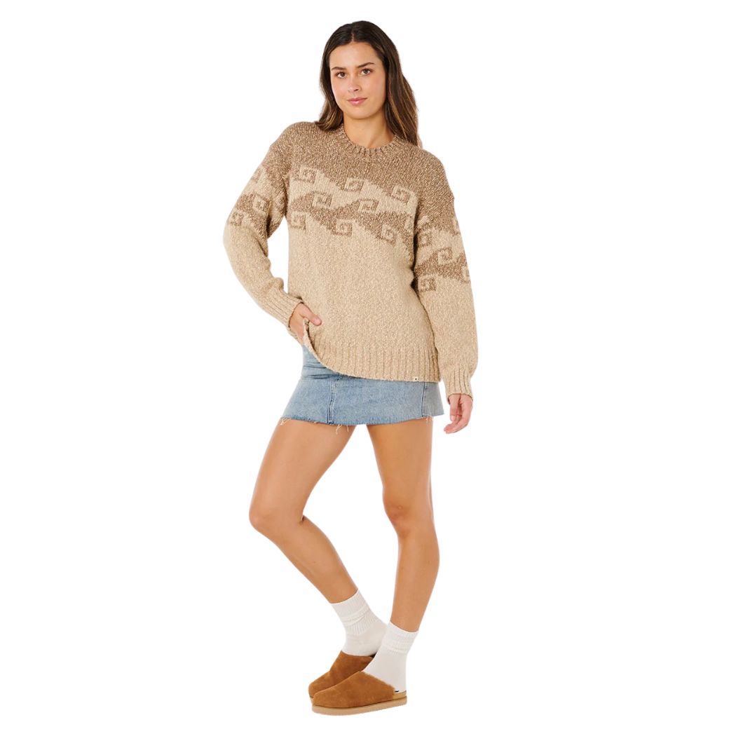 Rip Curl Pacific Coast Sweater Brown