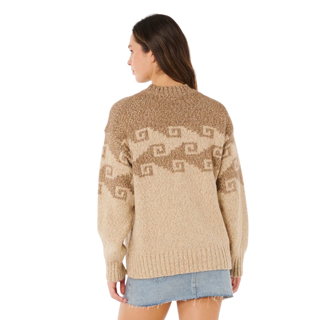 Rip Curl Pacific Coast Sweater Brown