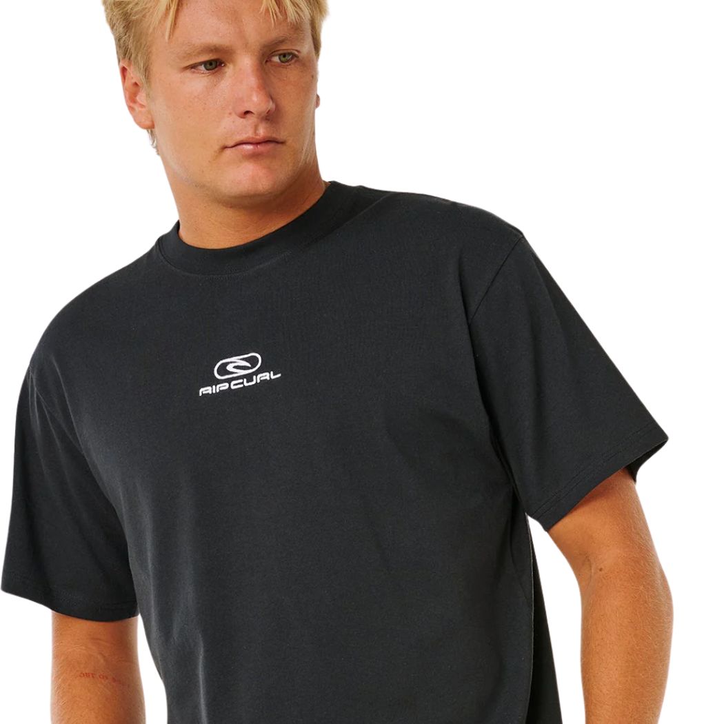 Rip Curl Pill Icon Tee Black