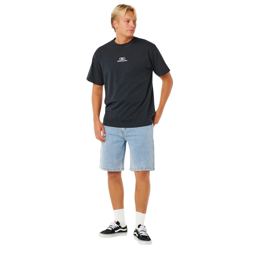 Rip Curl Pill Icon Tee Black