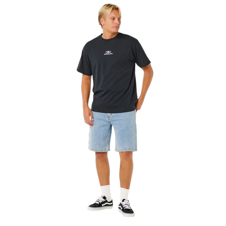 Rip Curl Pill Icon Tee Black