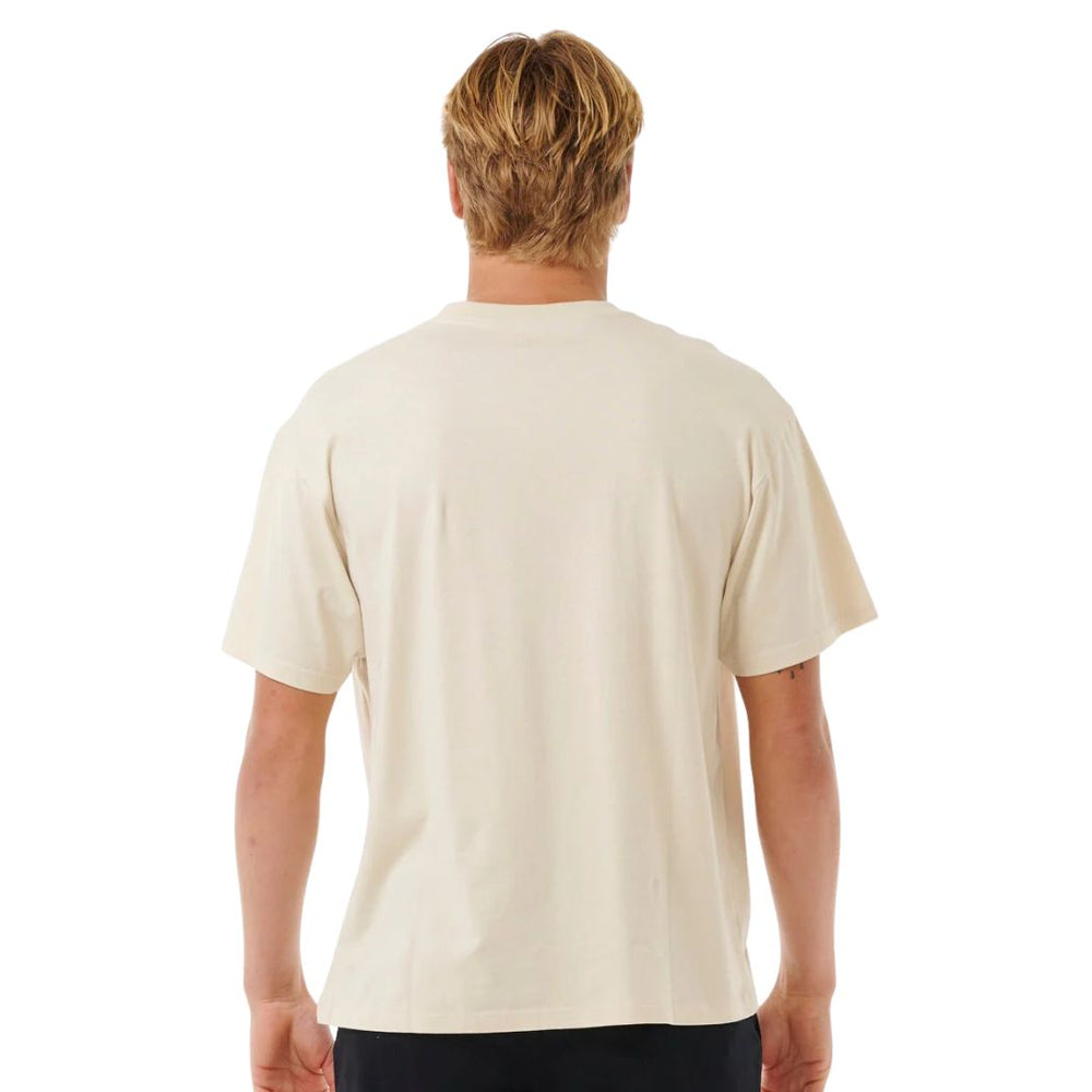 Rip Curl Pill Icon Tee Vintage White