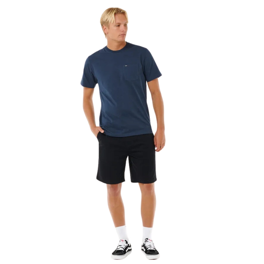 Rip Curl Plain Pocket Tee Navy