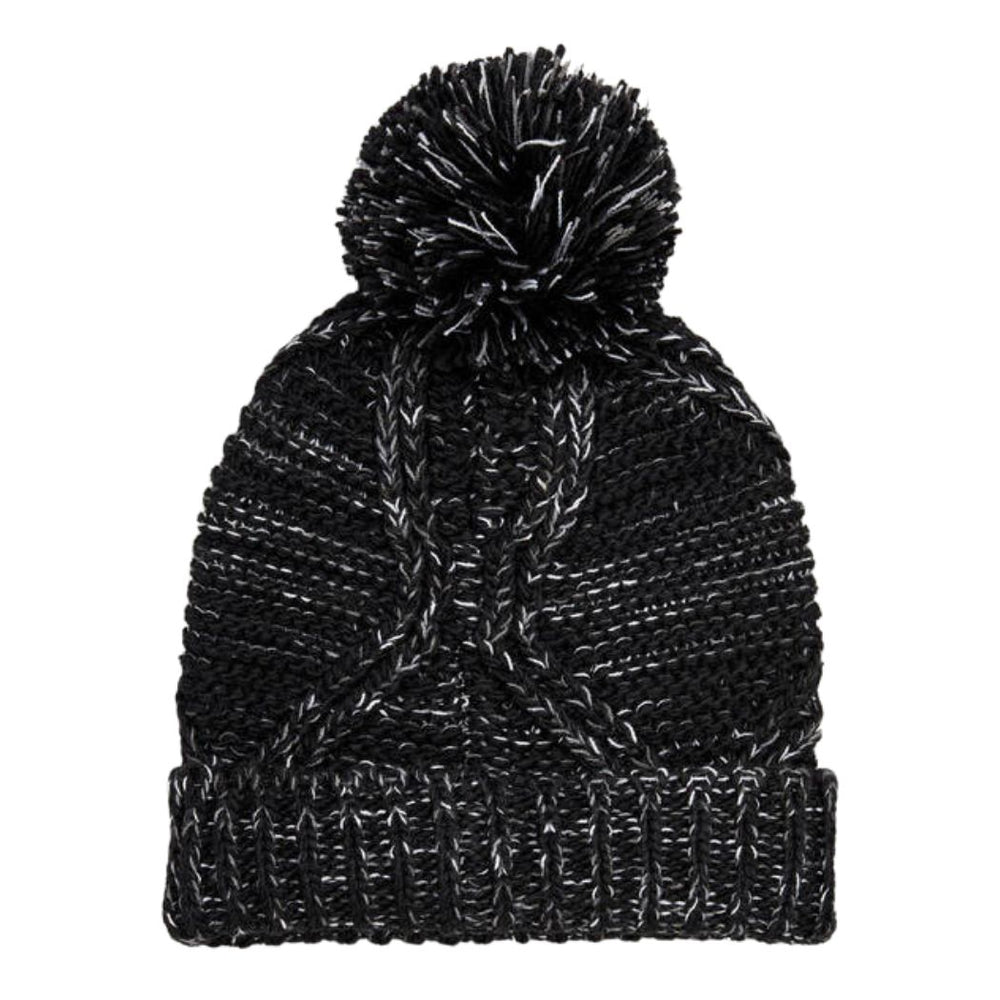 Rip Curl Pom Pom Flecker Beanie Black