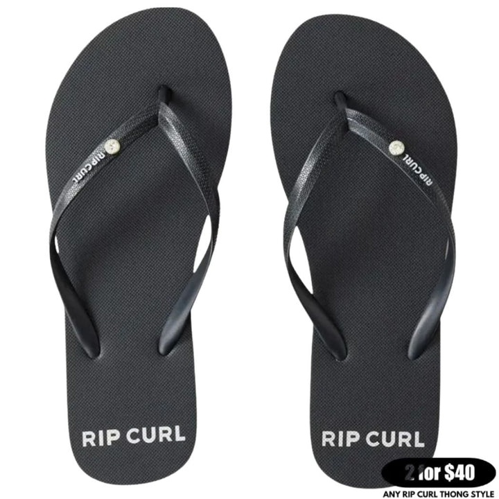 Rip Curl Premium Surf Bloom Open Toe Black