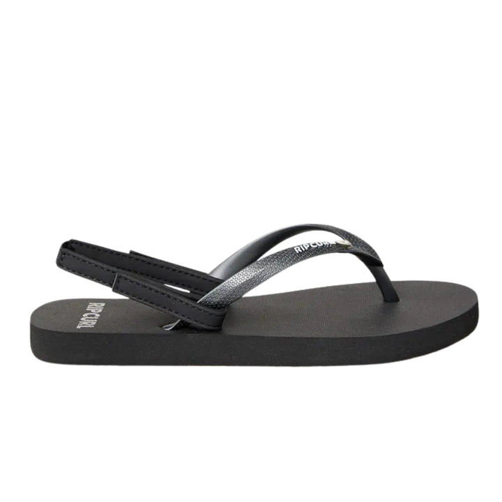 Rip Curl Premium Surf Bloom Open Toe Girl Black