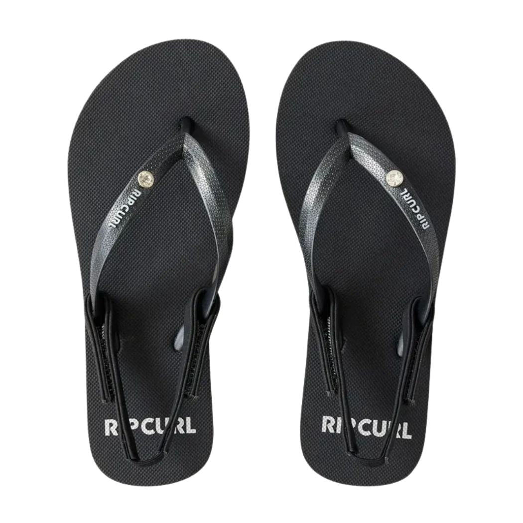 Rip Curl Premium Surf Bloom Open Toe Girl Black