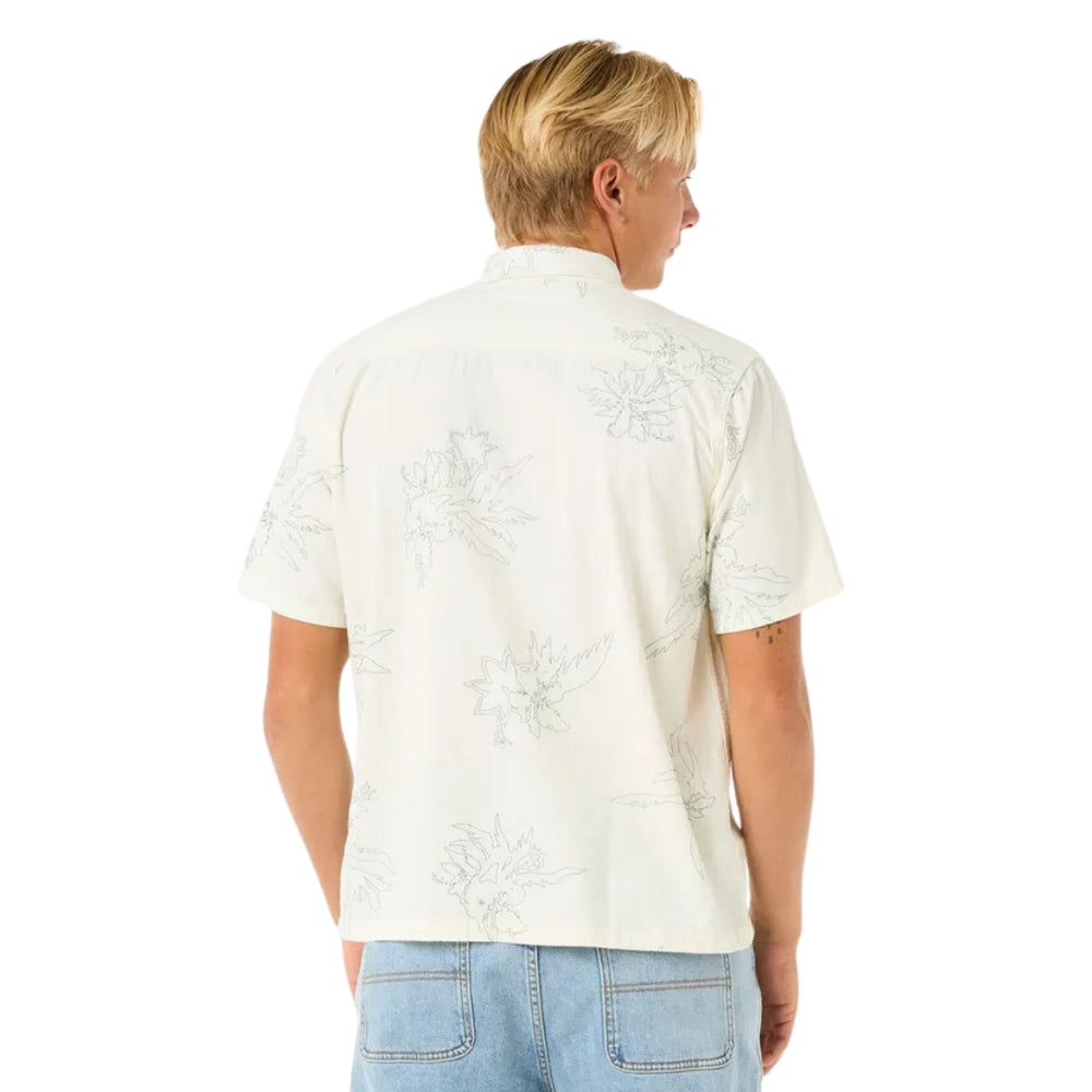Rip Curl Raw Energy Short Sleeve Shirt Bone