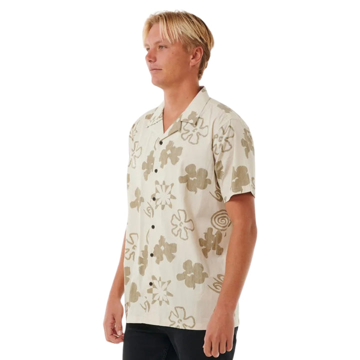Rip Curl SWC Short Sleeve Shirt Vintage White