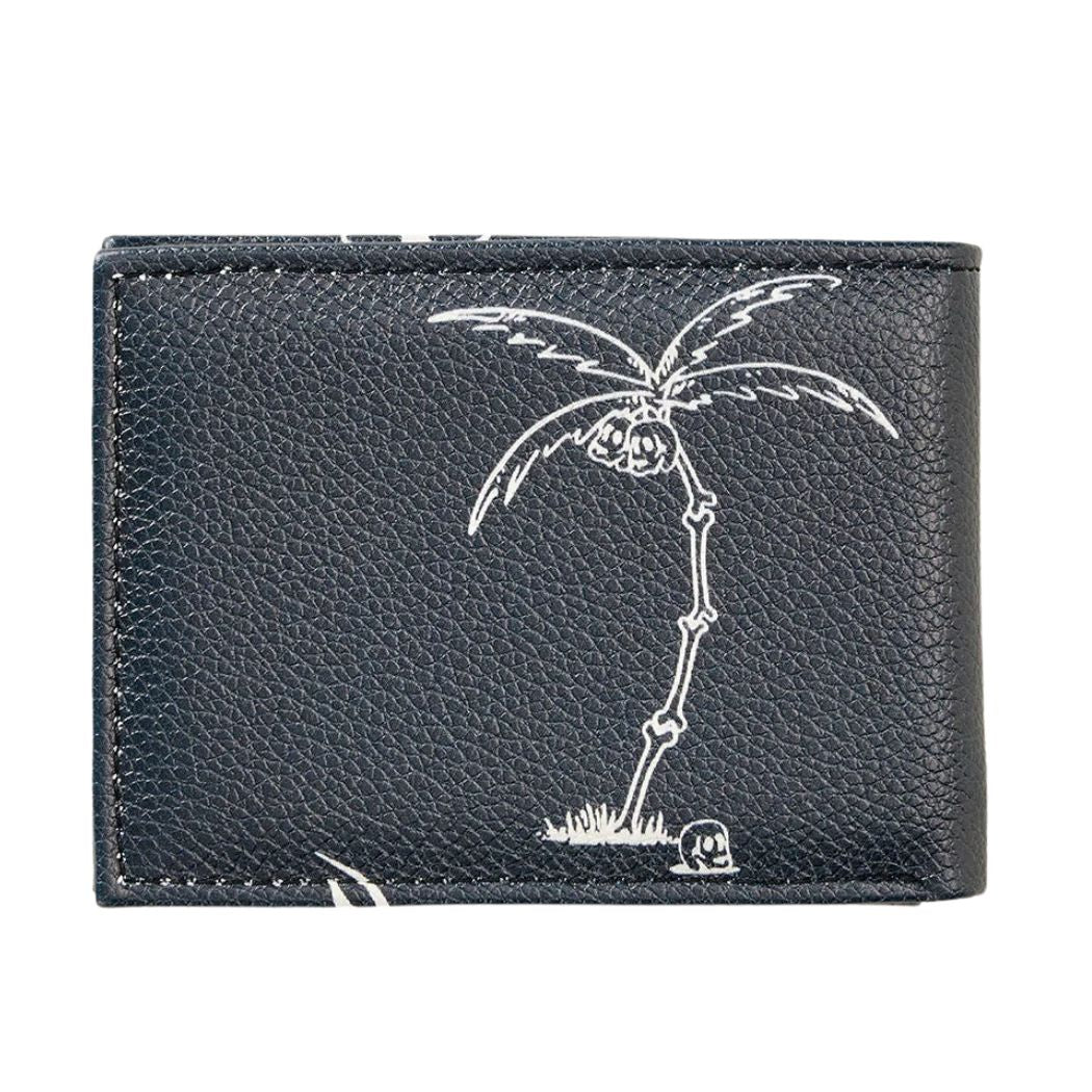 Rip Curl Sessions PU Slim Wallet Black White