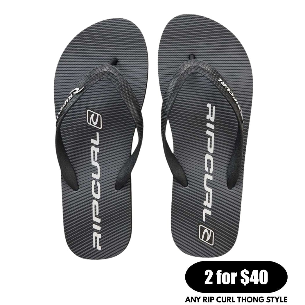 Rip Curl Shock Bloom Open Toe Black