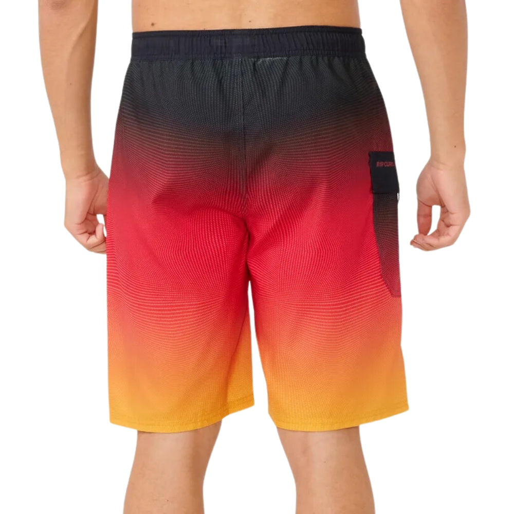 Rip Curl Shock Easy Fit Boardshort Black Red