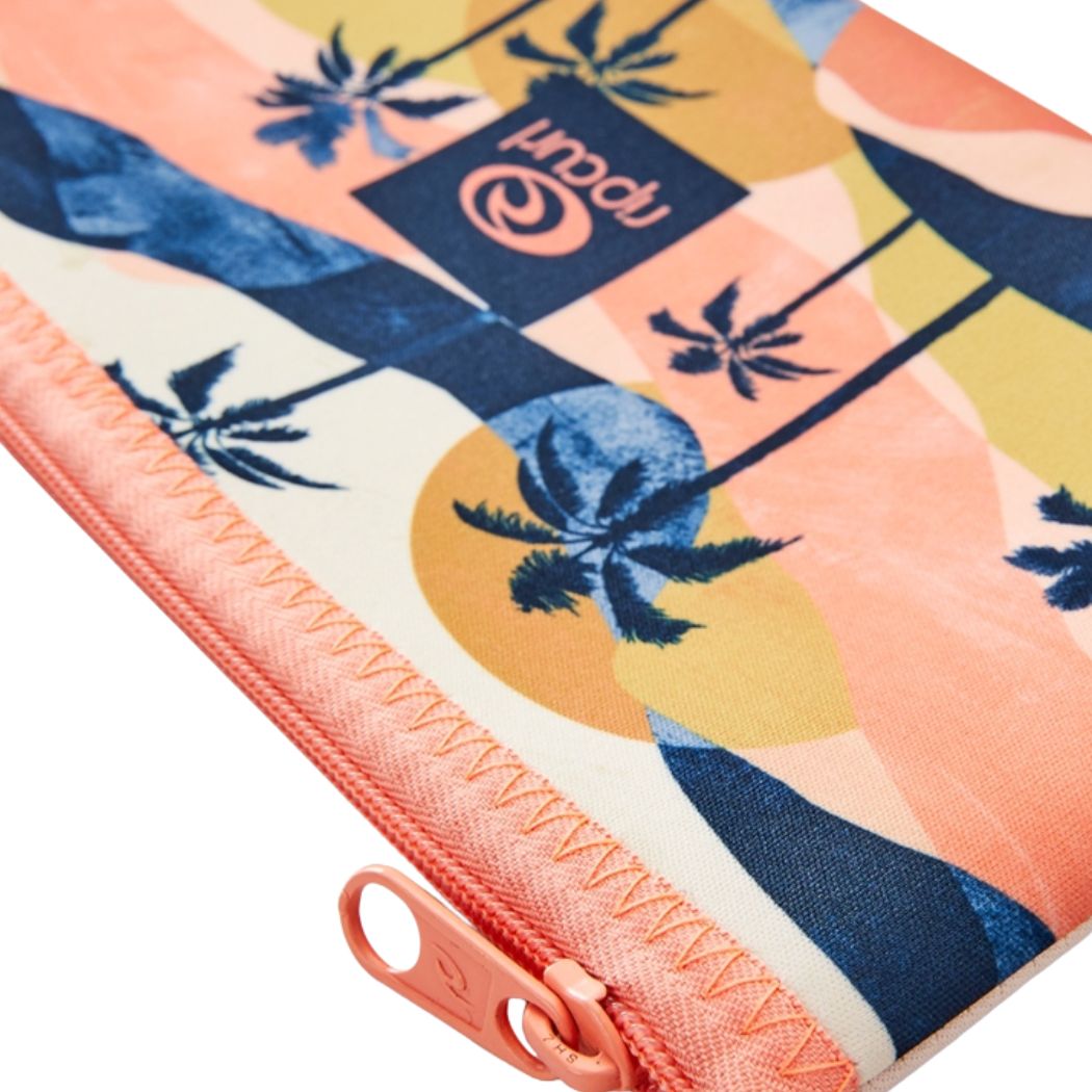 Rip Curl Small Mixed Pencil Case Navy Peach