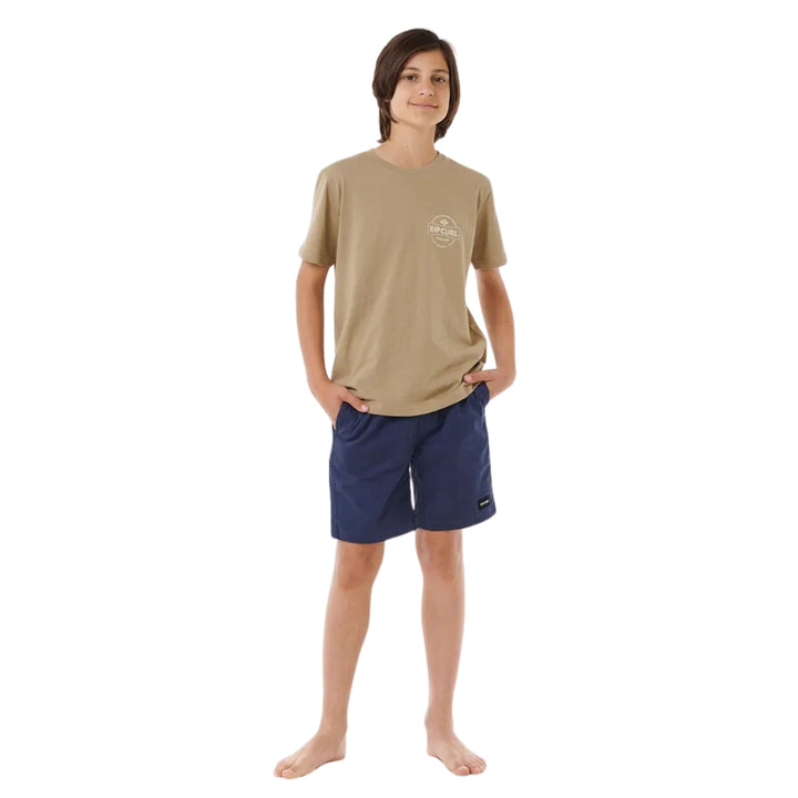 Rip Curl Staple Tee Boy Sand Dune