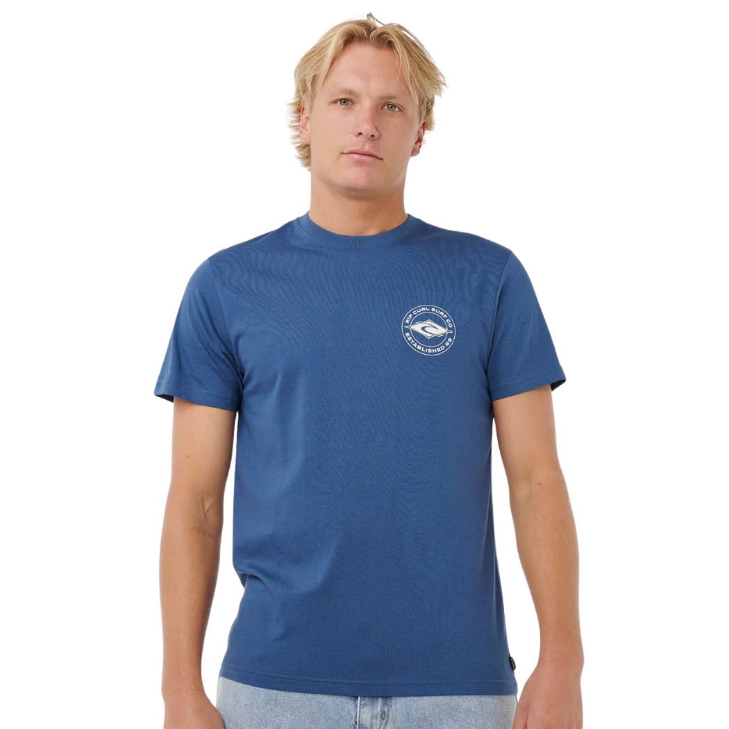Rip Curl Staple Tee Light Navy