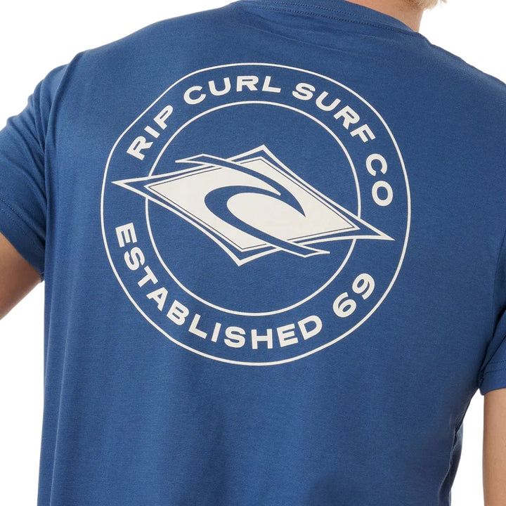 Rip Curl Staple Tee Light Navy