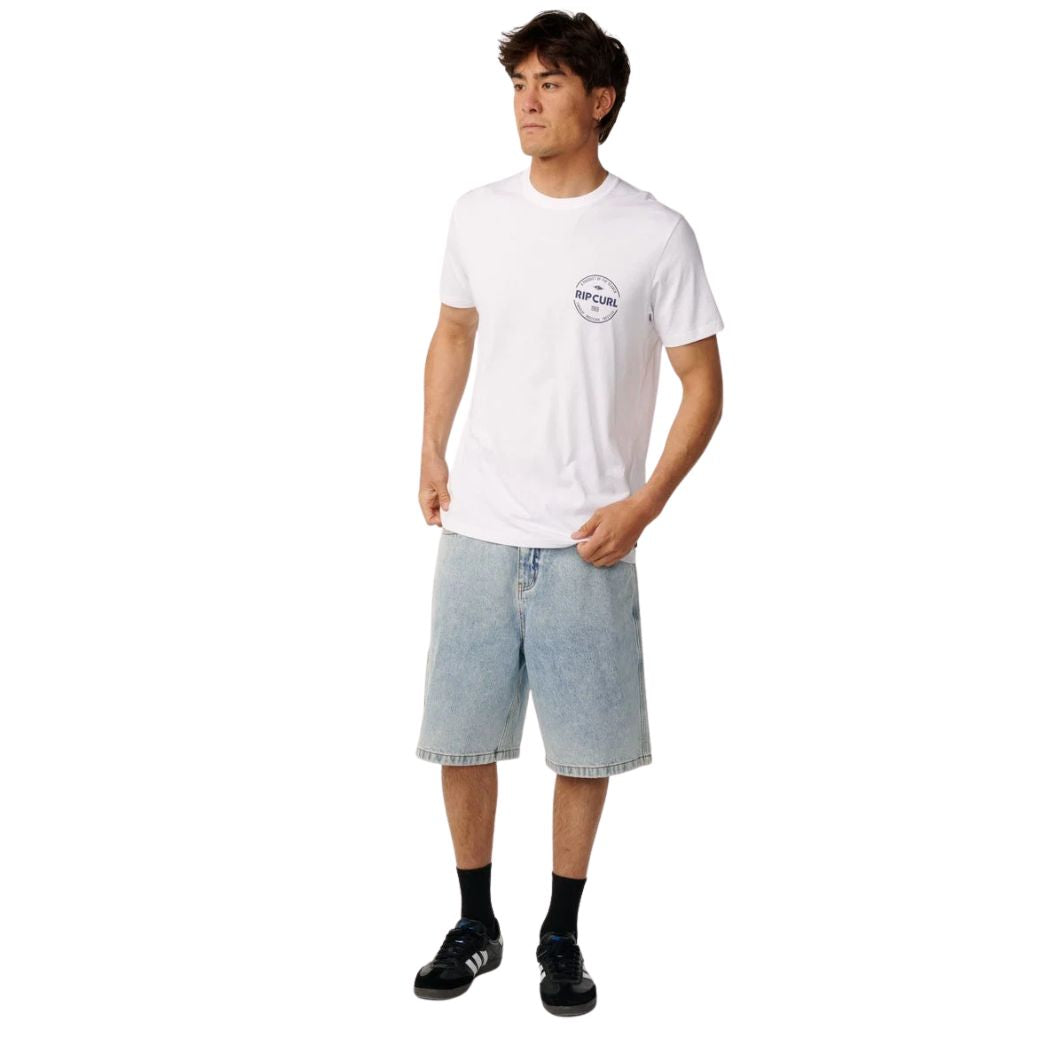 Rip Curl Staple Tee White
