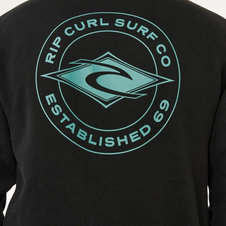 Rip Curl Stapler Crew Black