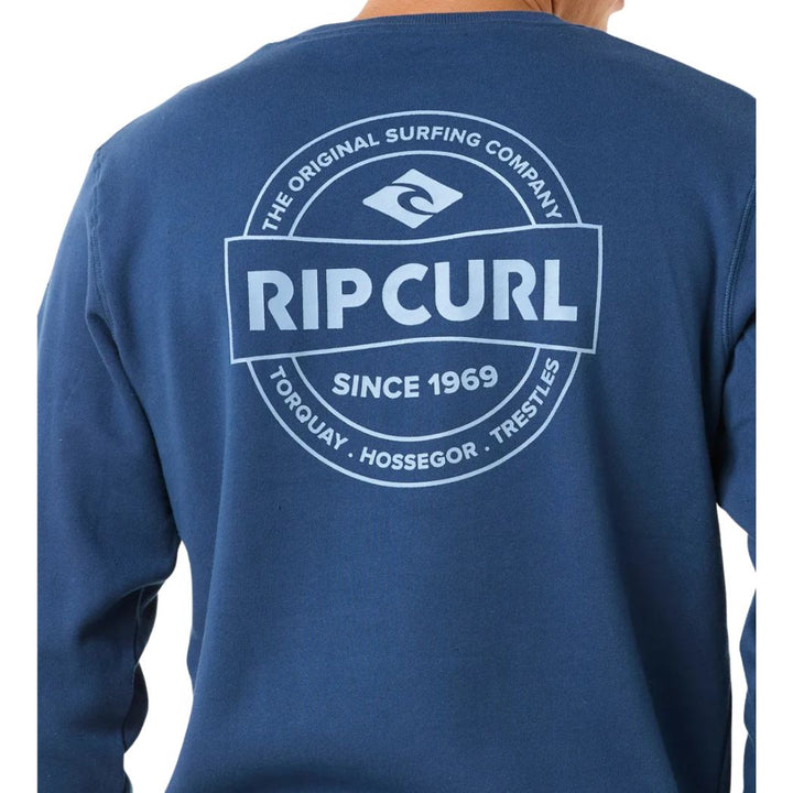 Rip Curl Stapler Crew Washed Navy