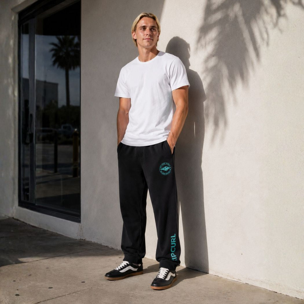 Rip Curl Stapler Trackpant Black 