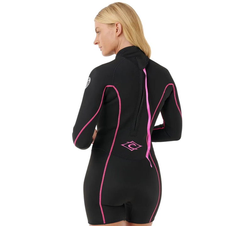 Rip Curl Steph Gilmore Dawn Patrol LS BZ Springsuit Black Pink